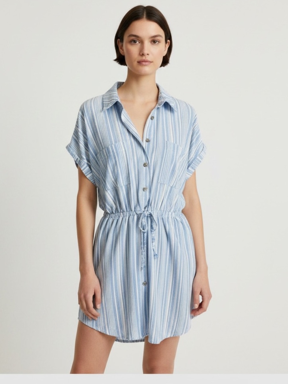 EUC Pink Republic Button Up Dress Size XL